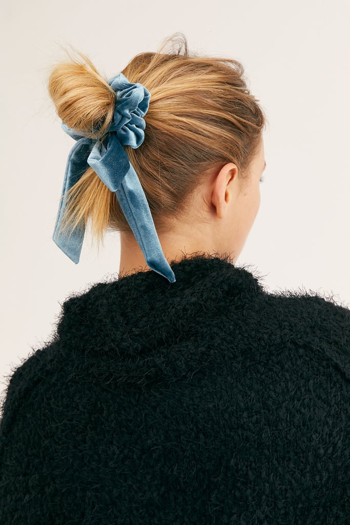 Velvet Bow Scrunchie