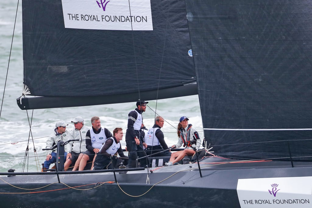 Prince William and Kate Middleton King's Cup Race Aug. 2019