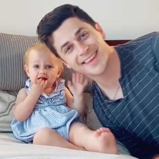 See David Henrie Fail TikTok's Cuddle Your Toddler Challenge