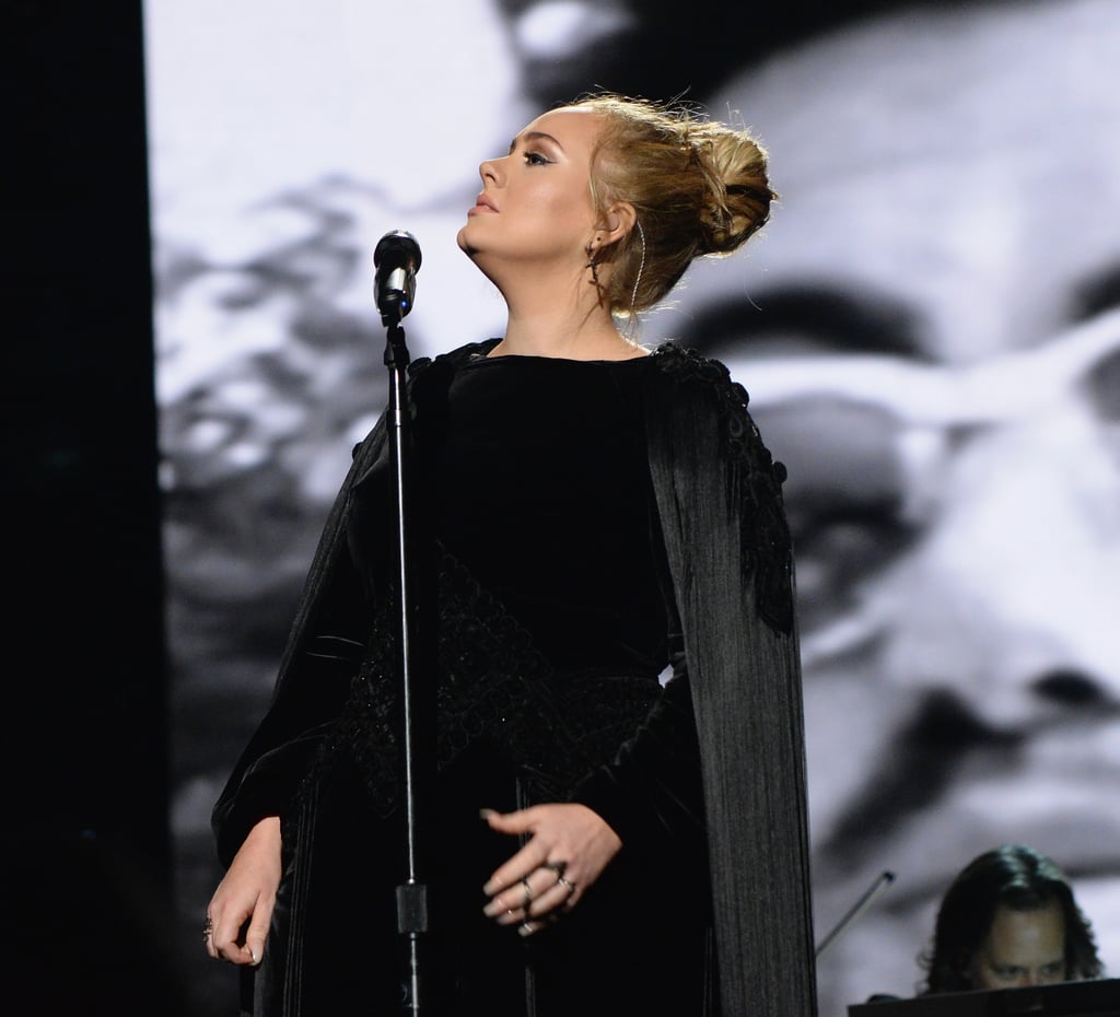 Adele at the 2017 Grammys