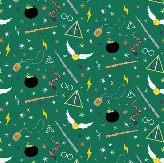 Harry Potter Wizard Wrapping Paper