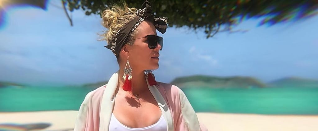 Khloé Kardashian Is Soaking In the Last Days of Summer in This Tiny White Bikini