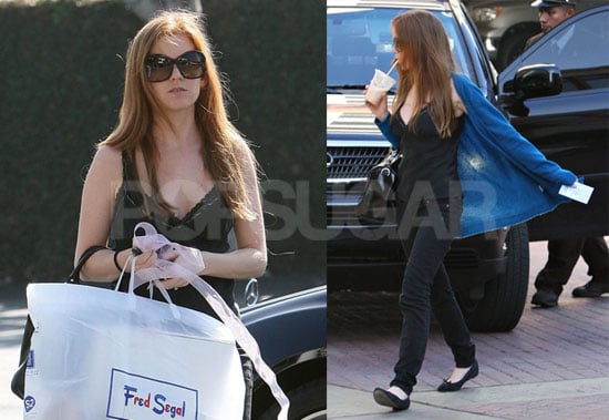 Isla Fisher Shopping in LA