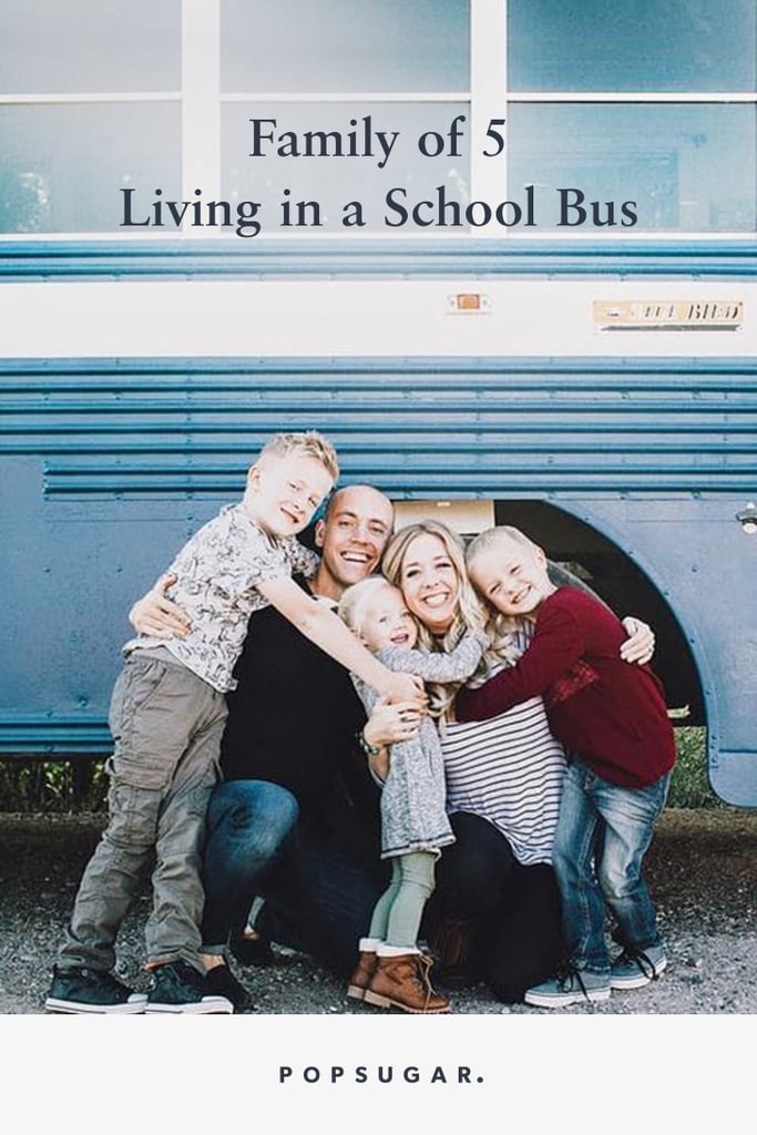 Family of 5 Lives in School Bus