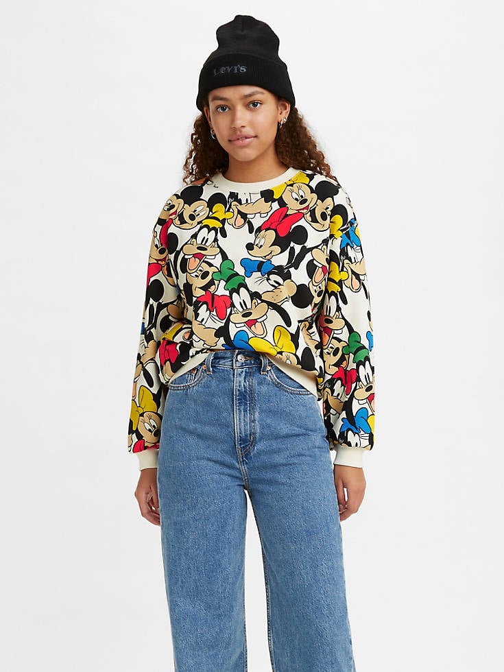 Levi's x Disney Melrose Crew - Multicolor | 10 Fun Pieces From the New  Levi's x Disney Collection We Need ASAP | POPSUGAR Fashion Photo 2