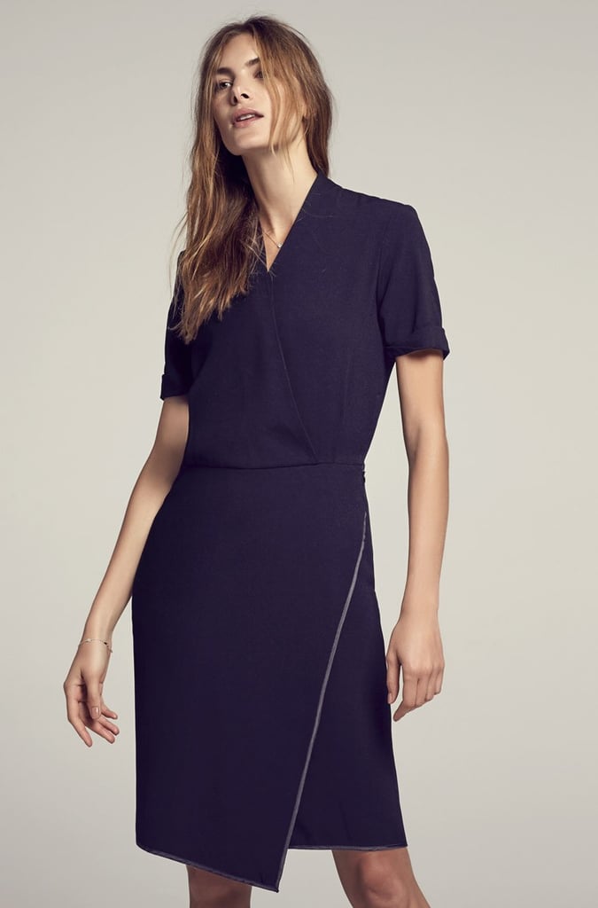 MM.LaFleur's Tory 2.0 Dress | MM.LaFleur Black Wrap Dress | POPSUGAR