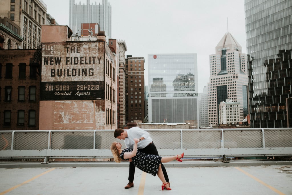 Rooftop Engagement Shoot