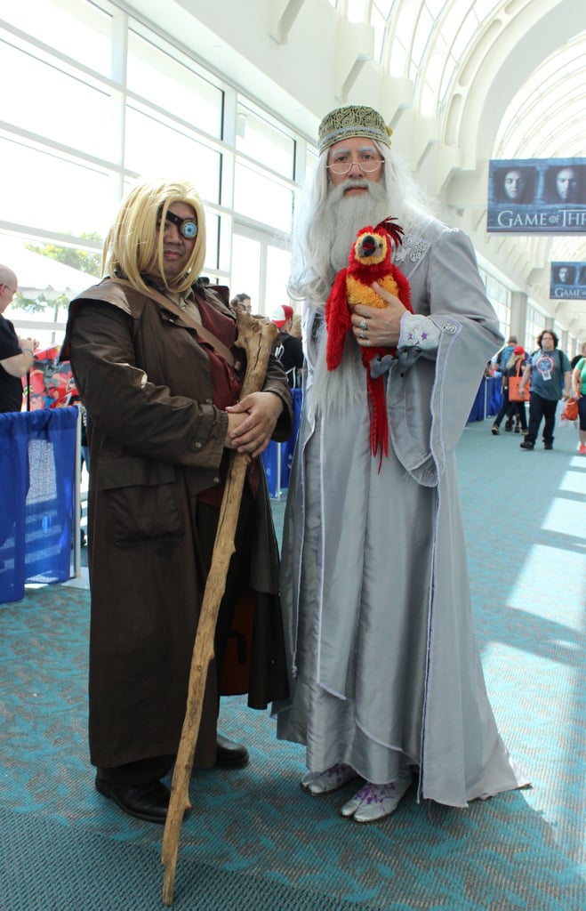 Mad-Eye Moody and Albus Dumbledore