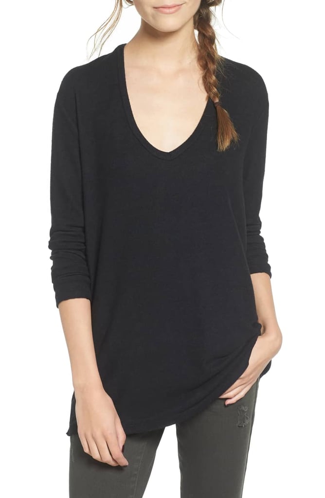 BP. V-Neck Long Sleeve Sweater