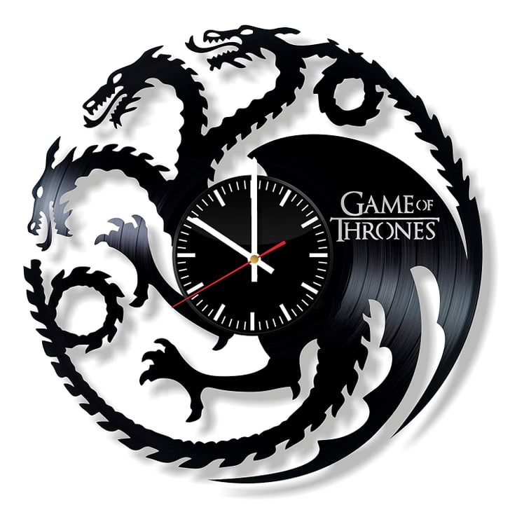 Game of Thrones Vinyl Clock Best Game of Thrones Gifts POPSUGAR