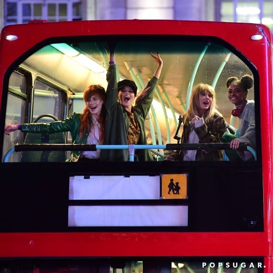Taylor Swift Filming Music Video in London October 2017