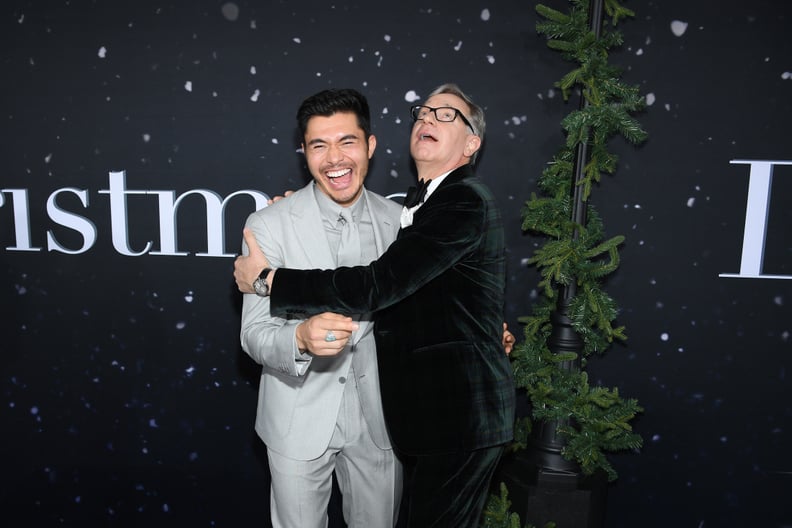 Henry Golding and Paul Feig at the Last Christmas Premiere