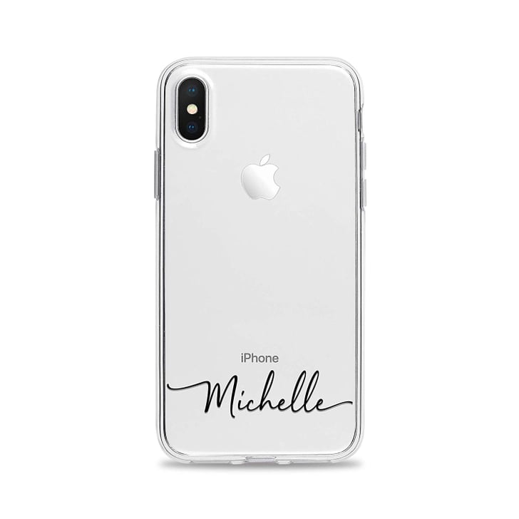 amazon iphone clear 11 cases Name Best Custom  Clear Case iPhone  Phone Handwritten for