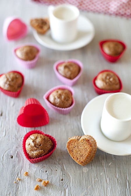 Whole Wheat Cranberry Applesauce Muffins