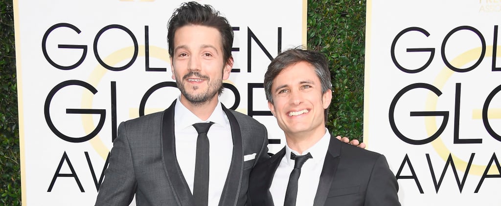 Gael Garcia Bernal and Diego Luna at the 2017 Golden Globes