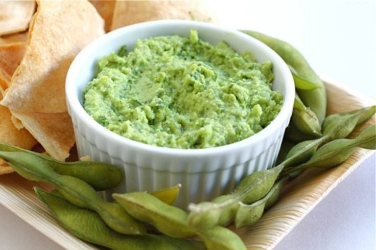 Edamame guacamole packs in some additional flavor and protein, only further healthifying this favorite snack.
