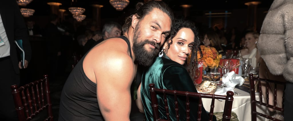 Jason Momoa Wearing a Tank Top at the Golden Globes 2020