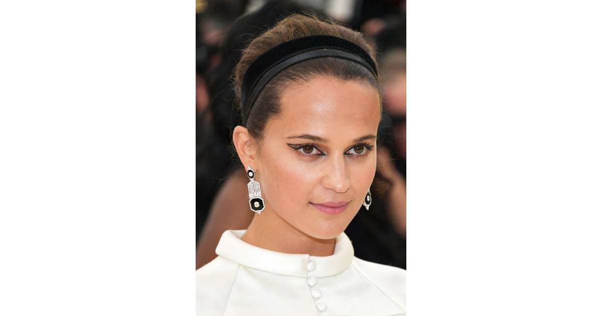 Alicia Vikander's Cool Cannes Hairstyle Comes Courtesy of This $1 Accessory