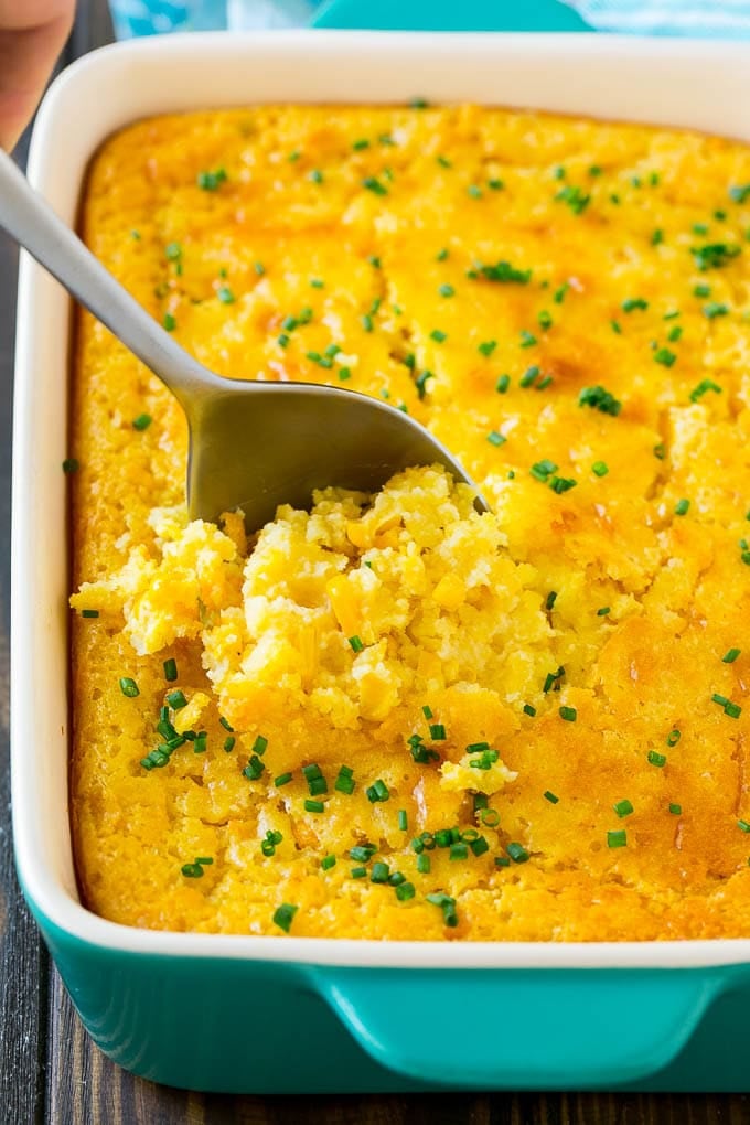 Corn Pudding Casserole Corn Casserole Recipes POPSUGAR Food Photo 2