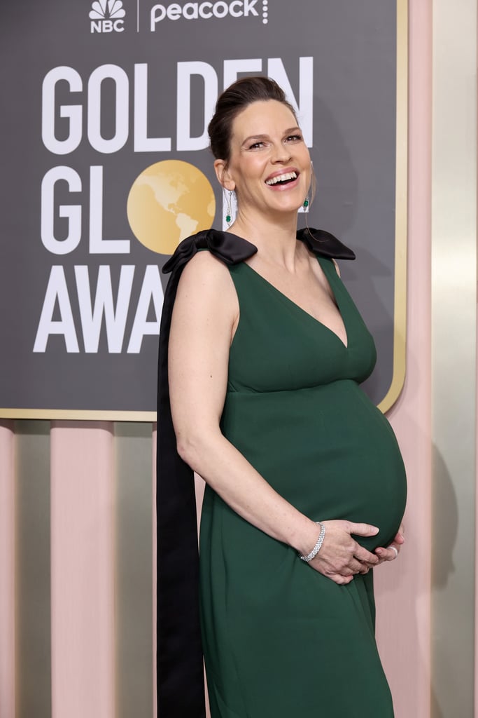 Hilary Swank at the 2023 Golden Globe Awards
