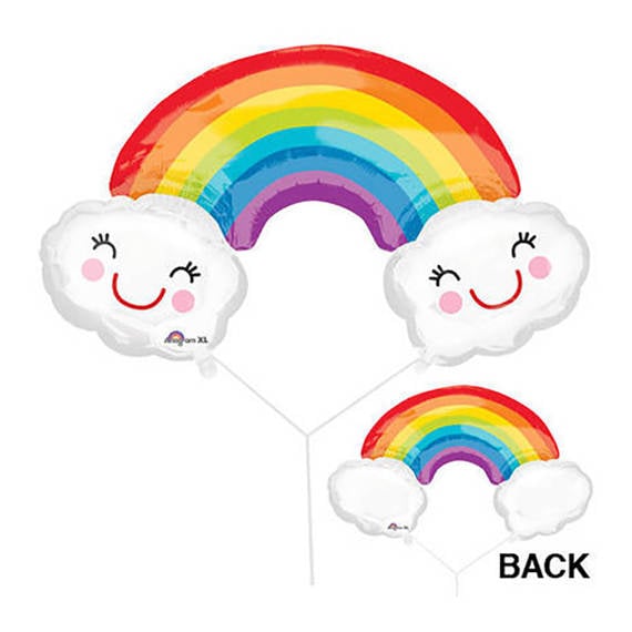 Rainbow Baby Shower Balloon