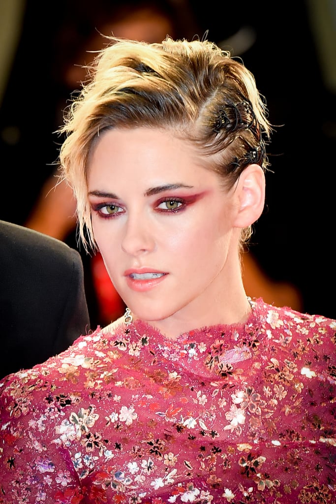 Kristen's Stewart's Laced-Up Updo