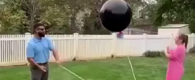 Balloon Pop Gender Reveal Fail Video