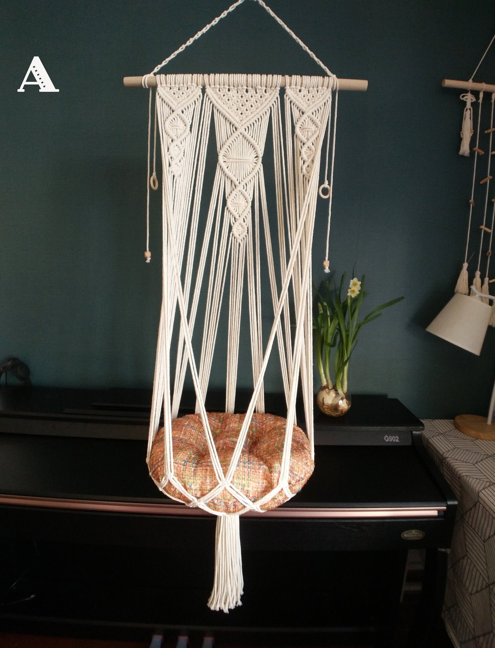 These Beautiful Macrame Cat Beds Look Like Home Decor POPSUGAR Pets