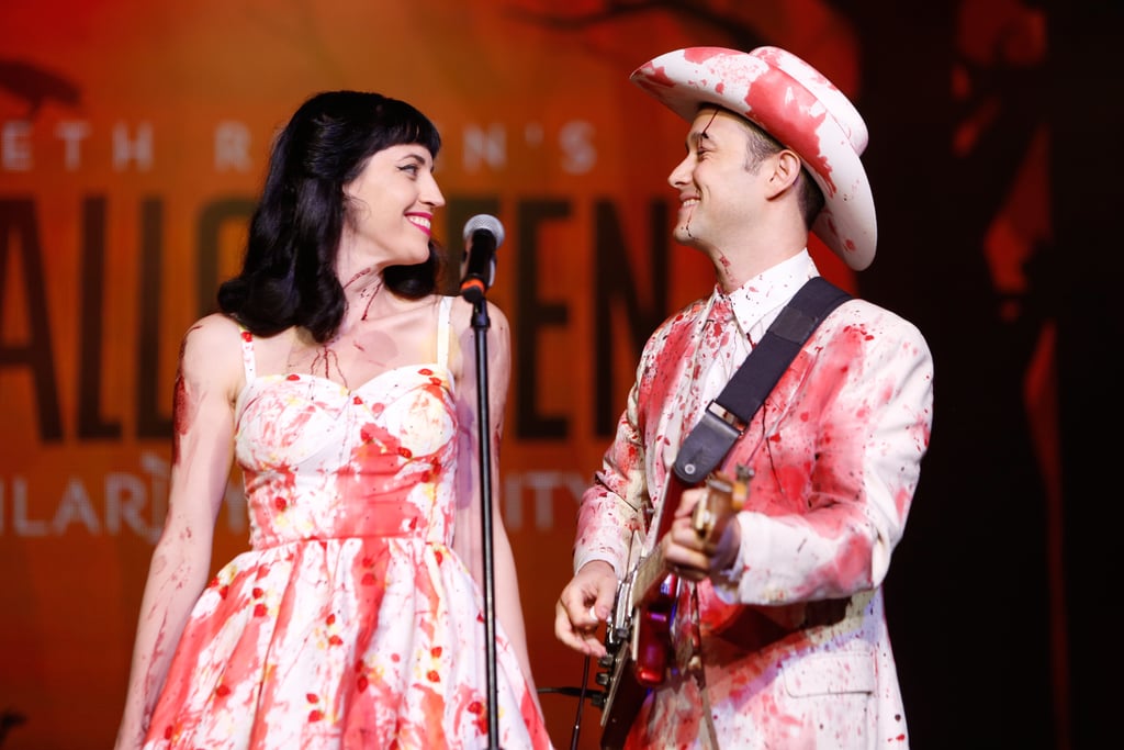 Joseph Gordon-Levitt and Wife at Hilarity for Charity's Show