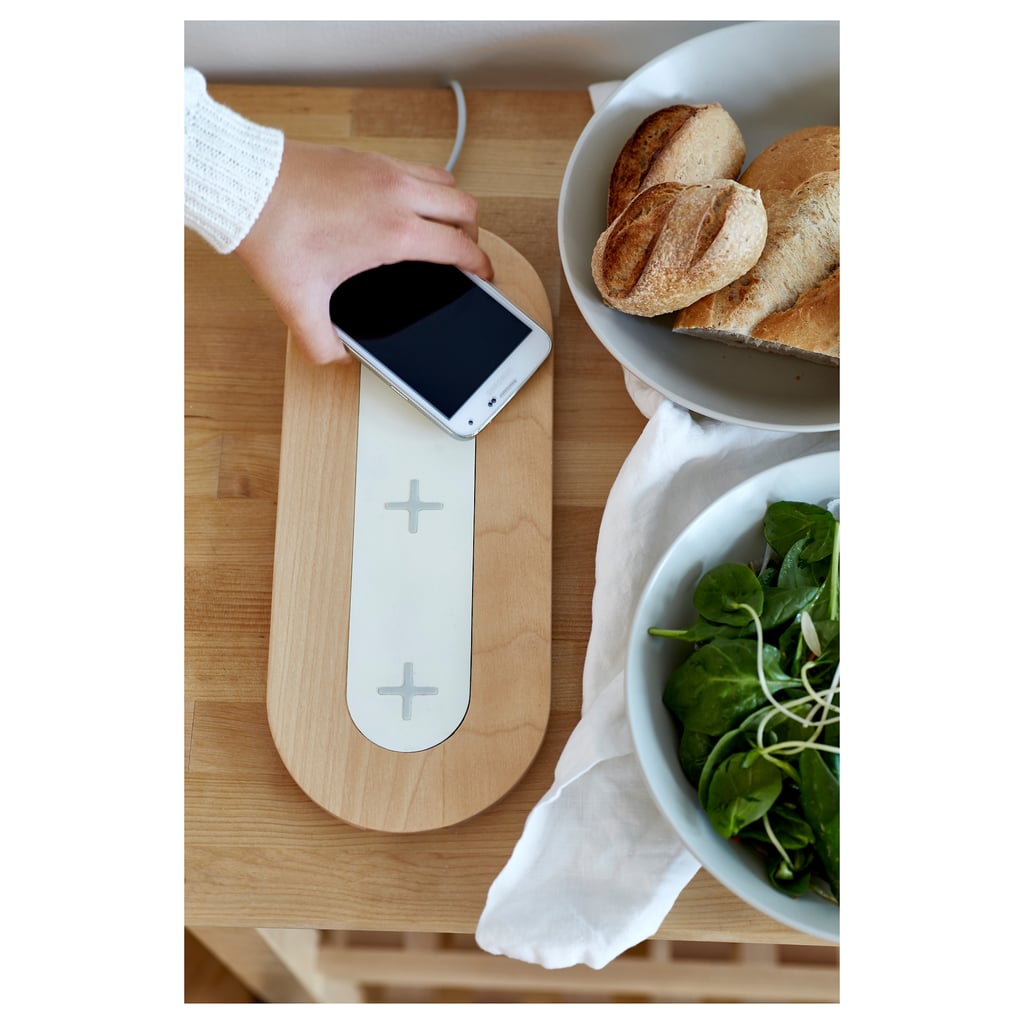 Nordmärke Triple Pad For Wireless Charging, White or Birch ($70)