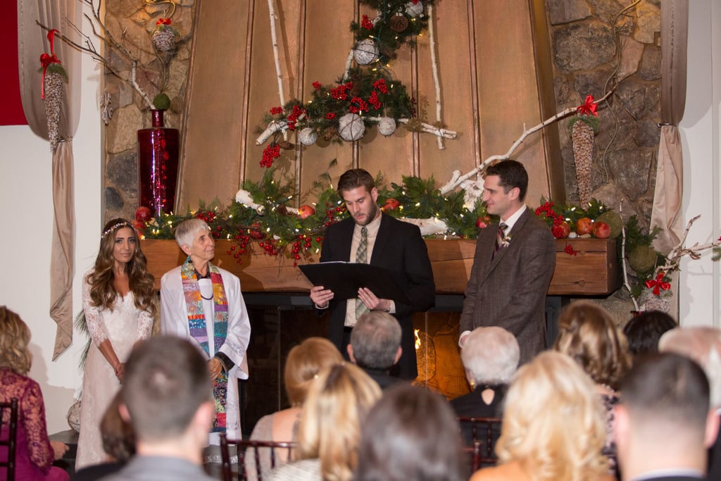 Christmas-Themed Wedding