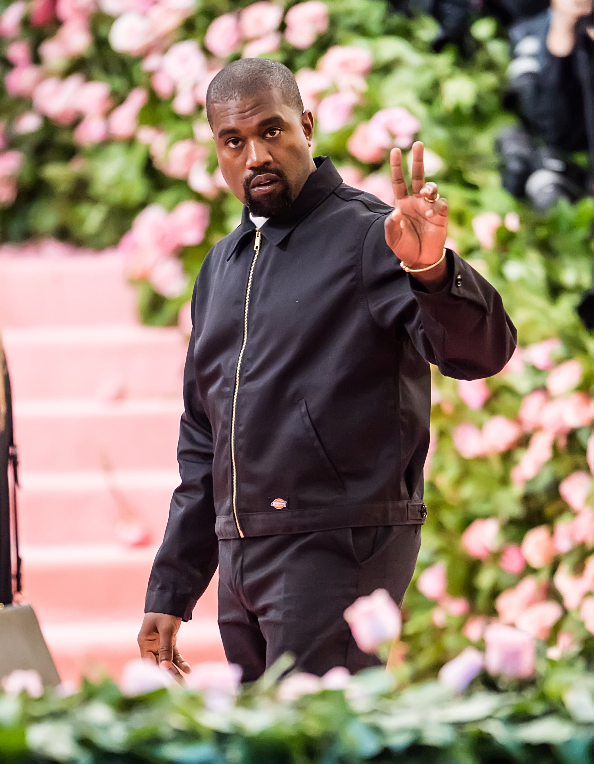 Kanye West's Dickies Outfit at the 2019 Met Gala | Fans Think Pete  Davidson's Emmys Outfit Is a Dig at Kim and Kanye | POPSUGAR Fashion Photo 5