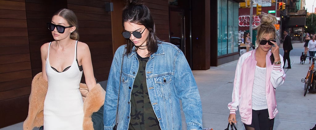 Gigi Hadid Wearing Rihanna x Puma Sandals June 2016