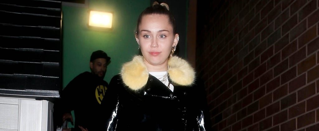 I Saw Miley Cyrus's Sexy Black Heels, and Now I'm Nodding My Head Like "Yeahhh"