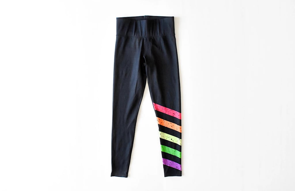 Fitness and Wellness Gifts: Worthy Threads Neon Stripe Activewear Set