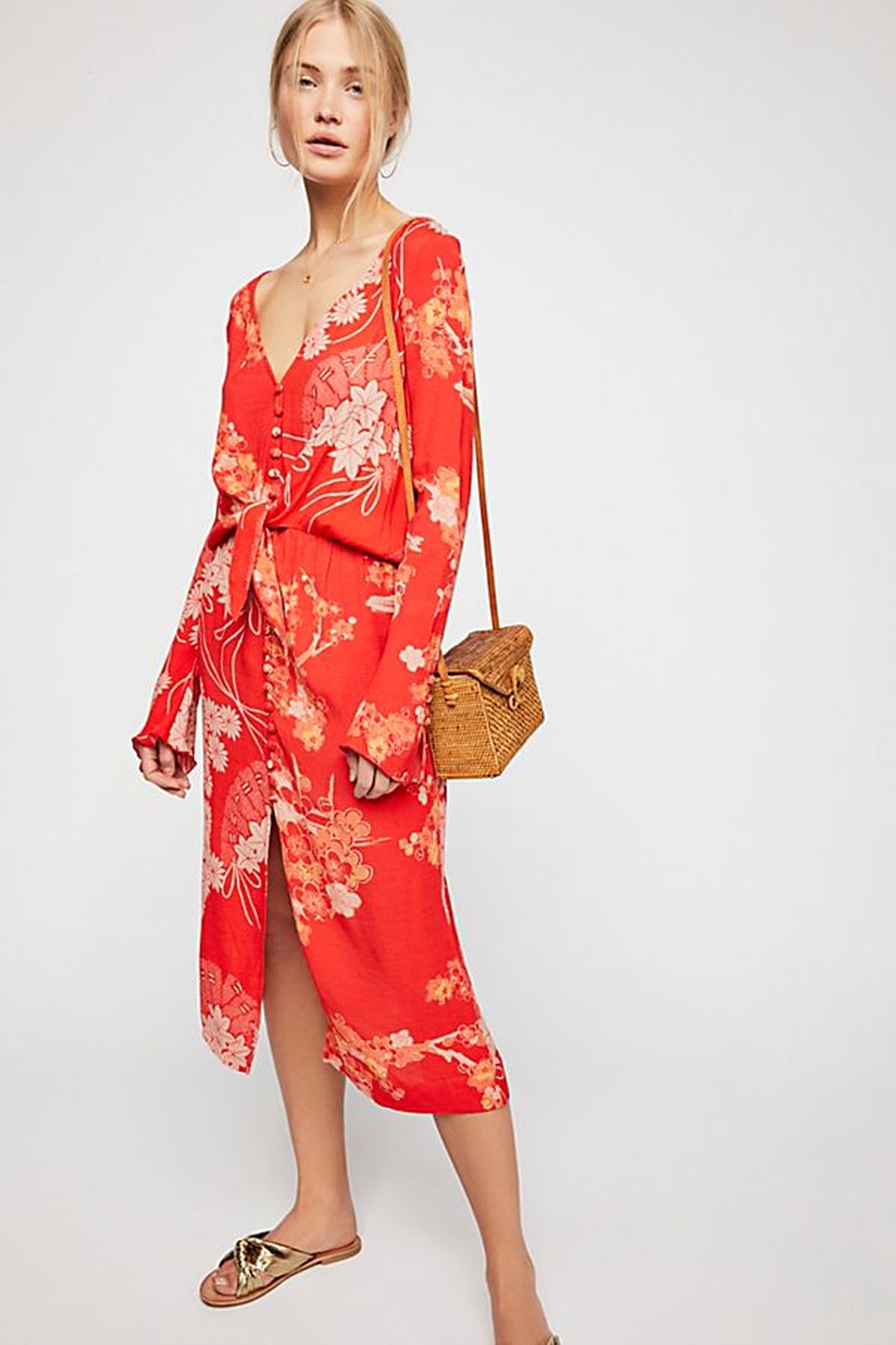 Best Wedding Guest Dresses at Free People | POPSUGAR Fashion