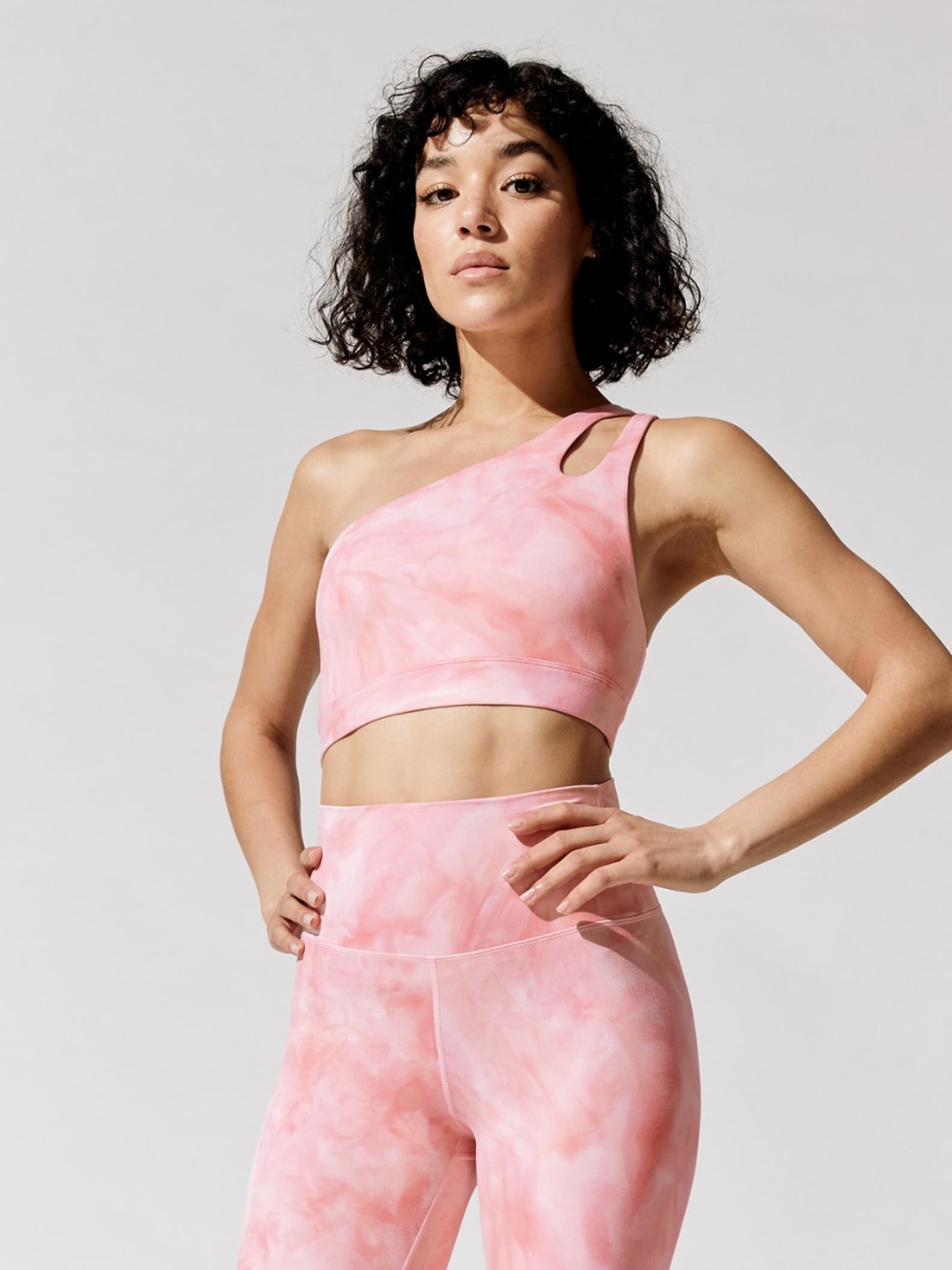 Air Cloud Cutout One Shoulder Sports Bra main image 1