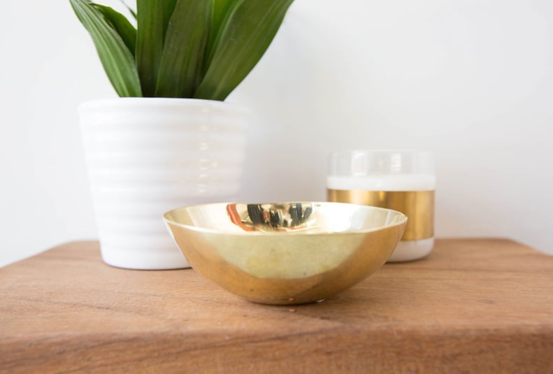 Petite Solid Brass Bowl