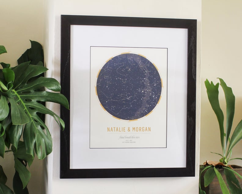 Star Chart Custom Print For Couples