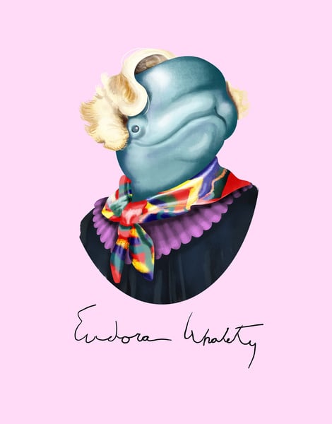 Eudora Whalety 
The Real Deal: Ever read The Optimist's Daughter? You're probably familiar with the work of Eudora Welty, a 20th-century, Pulitzer Prize-winning, book-writing American author.