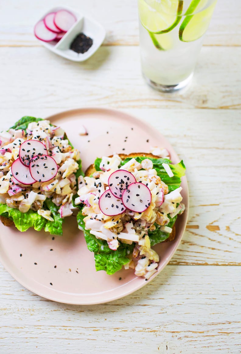 Radish Salad Sandwich