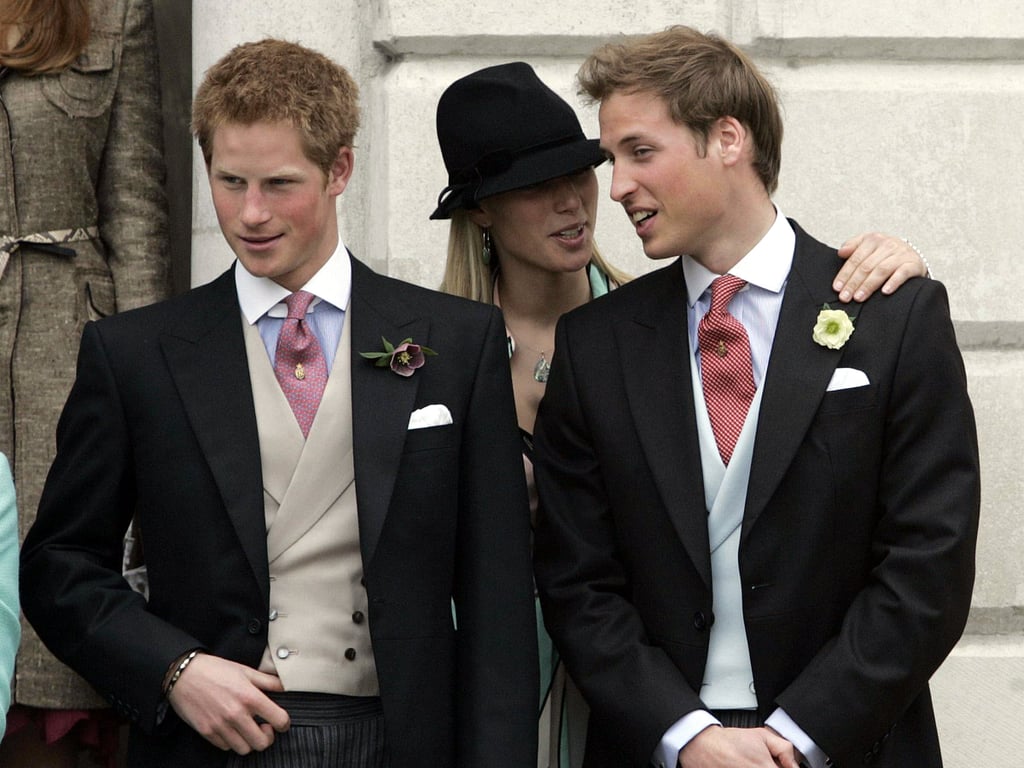 Prince Harry, Zara Tindall, and Prince William