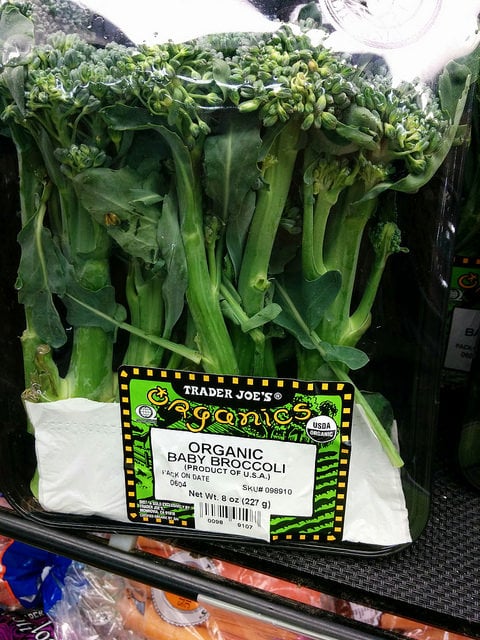 Organic Baby Broccoli