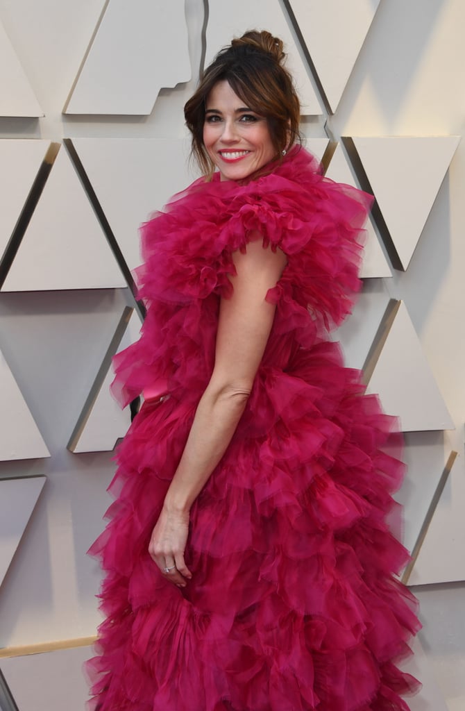 Linda Cardellini Pink Dress Oscars 2019