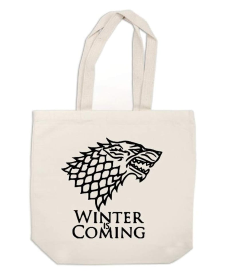 Winter Is Coming Canvas Tote Bag