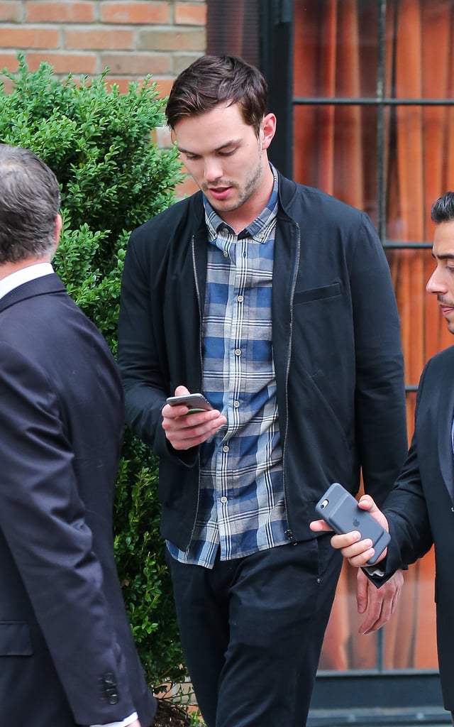 Kristen Stewart and Nicholas Hoult Out in NYC July 2016