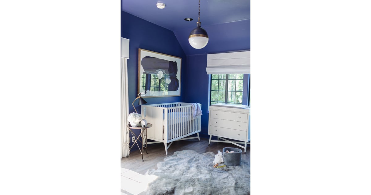 Christiane brought in furniture from Dwell Studio, including their