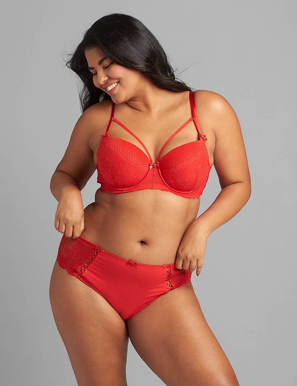CaciqueIcon Spot Mesh & Lace Boost Balconette, Sexy, Sweet, and Sultry —  40 Pieces of Lingerie That Are Perfect For Valentine's Day
