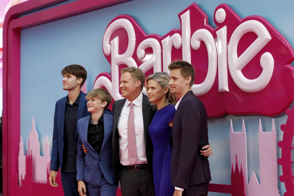 Will Ferrell's Wife and 3 Sons Make Rare Appearance at the "Barbie