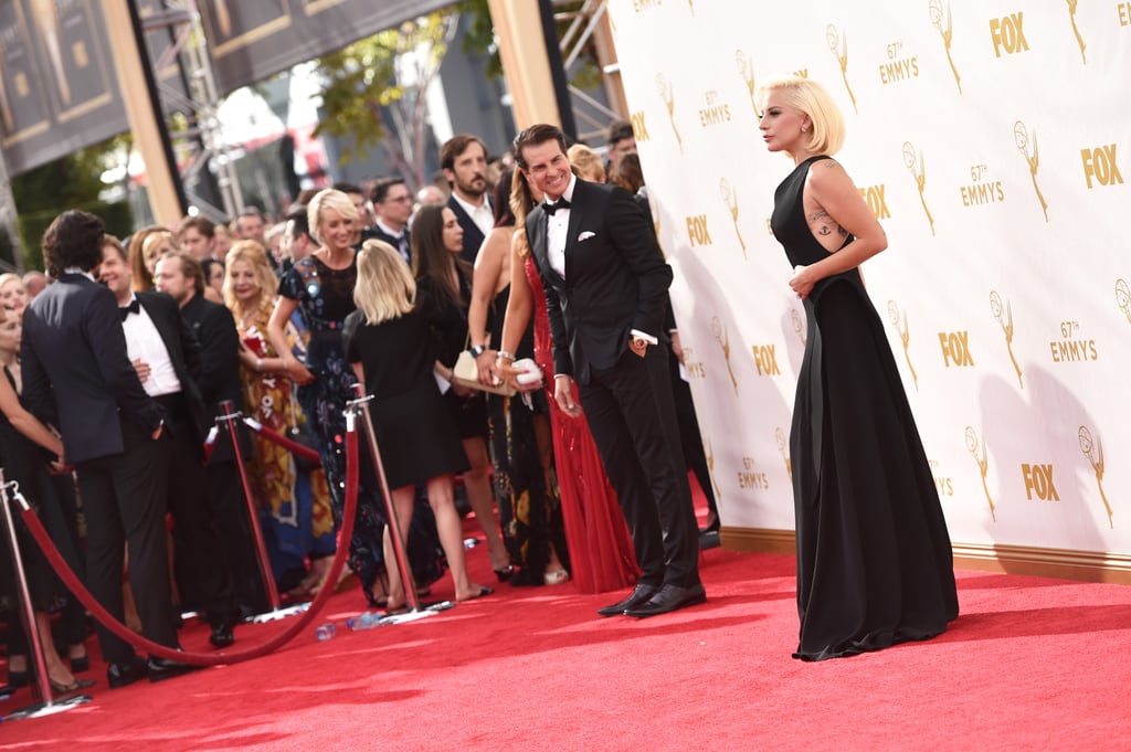 Lady Gaga at the Emmy Awards 2015